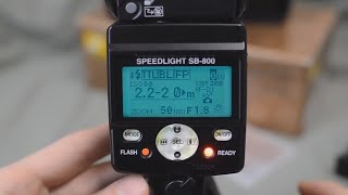 Basic Nikon SB800 Speedlight Flash Overview [upl. by Doak]