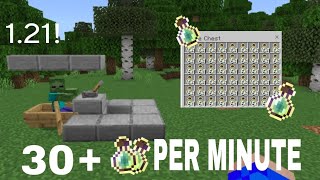 Minecraft PE amp java XP farm 1 minutes in 30 XP [upl. by Gem]