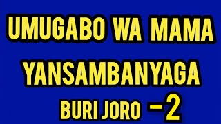 Amajwi Basambana  Inkuru zUrukundo  Ikinamico Nshyashya  Urunana rwo kuwa kabiri  AGASOBANUYE [upl. by Eillom]