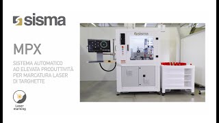 SISMA MPX  Automatic plate marking system for large quantities [upl. by Modeste191]