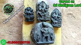 Shaligram ki murti  shaligram stone  gandaki river shaligram shaligram shila  shaligram [upl. by Aihsila]