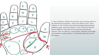 Palmistry quotPalm readingquot line and signs of marriage relationship children friend  Heart Line [upl. by Druce91]