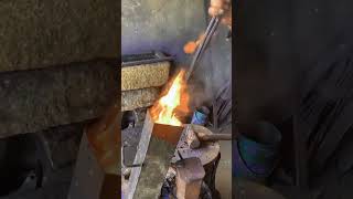 The process of making a bayonet knife  The job is easy with method shorts work job method [upl. by Eugor]