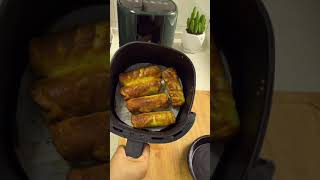 Air Fryer Recipe  Baked Sausage Cheese Bread Roll [upl. by Demy]