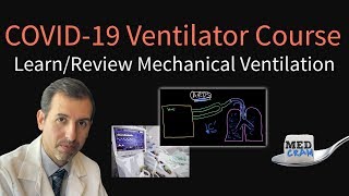 COVID19 Ventilator Course Learn or Review Mechanical Ventilation Free at MedCramcom [upl. by Liatrice]