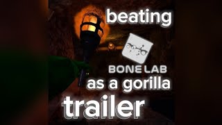 beating bonelab as gorilla trailer gorillatag bonelab GXM06 [upl. by Nies]