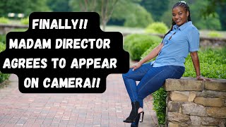 Finally Madam Director agrees to appear on camera  Banana Land Media [upl. by Asirap828]