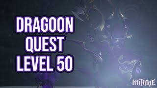 FFXIV 215 0259 Dragoon Quest Level 50  Artifact Gear [upl. by Muiram826]