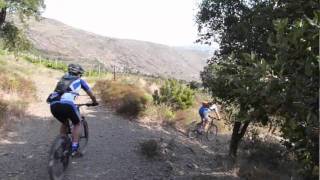 VTT Collioure Col Gascons Banyuls Port Vendres vtt 23082011MP4 [upl. by Nasah462]