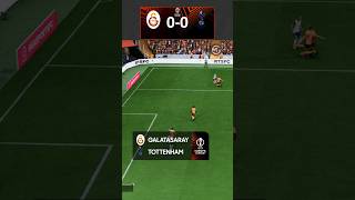 Galatasaray Tottenham  Avrupa Ligi 4 Hafta  FC 25 gs galatasaray europaleague [upl. by Goraud]