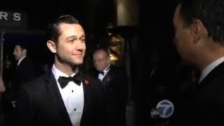 Joseph Gordon Levitt talks at the Governors Ball after party [upl. by Cutter]