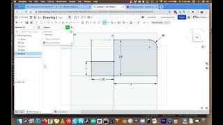 Onshape Trim and Extend in a 2D Sketch [upl. by Ap]