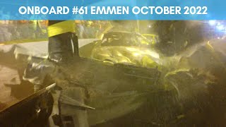 Onboard 61 Hendrik Domine  Blue Oyster Trophy Unlimited Bangers Speedway Emmen 22102022 [upl. by Hayifas881]