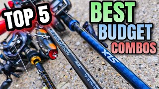 Top 5 BEST Budget Fishing Combos 2024 Casting amp Spinning [upl. by Einnalem]