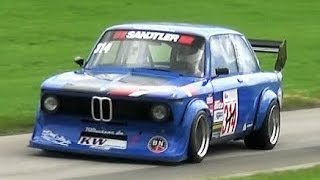 9000Rpm BMW 2002 Tii 8v  230Hp830Kg BergCup Screamer [upl. by Oralie]