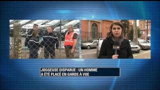 Joggeuse disparue  un homme en garde à vue [upl. by Notsek]