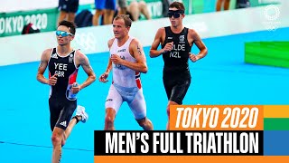 Mens FULL Triathlon 🏊‍♂️🚴‍♂️🏃‍♂️  Tokyo Replays [upl. by Stenger894]