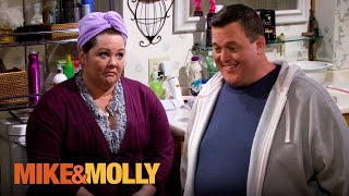 Mike Eases Mollys Wedding Dress Jitters  Mike amp Molly [upl. by Filip540]