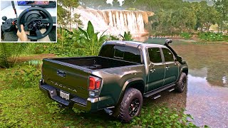 TOYOTA TACOMA TRD PRO  Offroading  Forza Horizon 5  Thrustmaster T300RS Gameplay [upl. by Beberg]