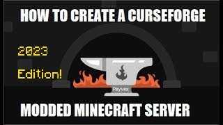 2024 Curseforge Modded Minecraft Server Tutorial  Both Manual amp Automatic Setup Included [upl. by Fredericka]