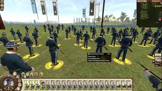 loose square formation dismounted dragoons [upl. by Cirdec357]