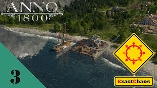 Anno 1800 3  Trying to manage two islands [upl. by Temhem431]