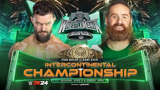 Title Match Thriller Finn Balor vs Sami Zayn [upl. by Erinn]