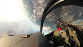 F35 Demo Team pilot flies over the Oregon International Airshow [upl. by Daley115]