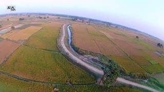 FPV RACING DRONE  SUN SET IN THE PLAINS OF NEPAL  DRONE FOOTAGE [upl. by Anbul]