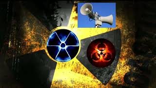 Nuclear Evacuation alarm with Nuclear Alarm Siren with Siren Alert Alarm sound in the WAR and other [upl. by Cornela]