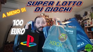 COMPRO UN SUPER LOTTO DI GIOCHI PLAYSTATION E XBOX A MENO DI 100 EURO AFFARE [upl. by Ellehciram]