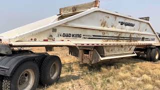 1994 Load King 2466 belly dump trailer [upl. by Carolee501]