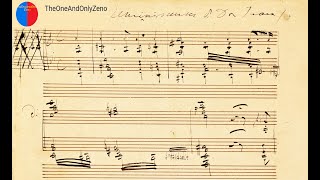 Liszt  Réminiscences de Don Juan S418 Autograph score [upl. by Vanda316]