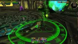 Esinar vs Kanrethad Ebonlocke Warlock Green Fire Boss [upl. by Ahcatan714]