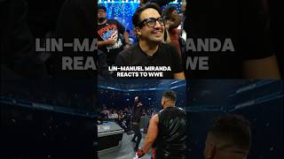 Lin Manuel Miranda had the time of his life at SmackDown 🙌🔥 [upl. by Clarita]