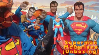 Superman DC CLASSIC McFarlane Toys  ¡UNBOXING Canting [upl. by Flavio]