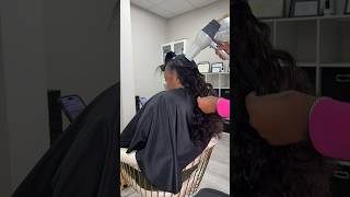 Half up half down ponytailstyles hair atlhairstylist hairtutorial natrualhair braidedponytail [upl. by Dita703]