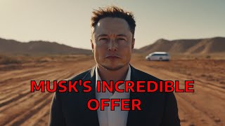 Elon Musks Incredible offer to Harris Supporters [upl. by Tra]