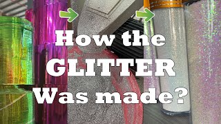 How is glitter made [upl. by Eillit65]