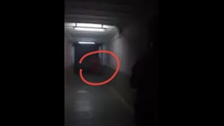 Increible Fantasma azota puerta de acero en hospital de Brasil [upl. by Arahsal495]