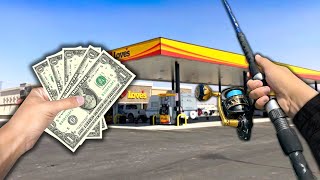 Catching BIG FISH w cheap GAS STATION Bait [upl. by Alyss]