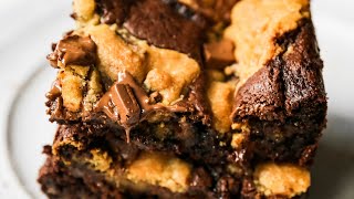 BROOKIES Recipe  Brownies cookie recipe [upl. by Anirehs]