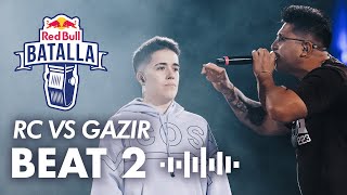 RC vs GAZIR  BEAT 2 LUPUS de DJ SONICKO [upl. by Thessa313]