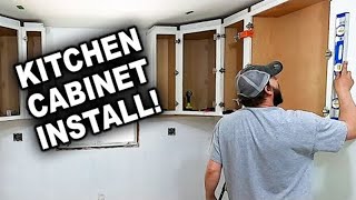 Assembling and Installing RTA Kitchen Cabinets [upl. by Etti]