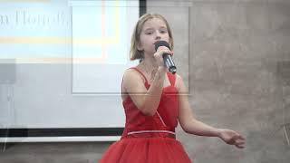 The Greatest Showman  Never Enough cover by Maria Elizabeth Popova 9 year old [upl. by Ana291]