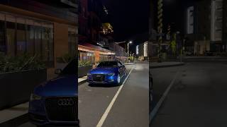 Christmas lights at night are such a nice sight audi s5 cartok cars edit carslover audisport [upl. by Dagall]