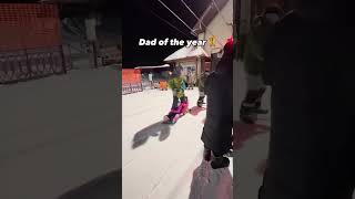 Snowboard Dad of the Year [upl. by Ruhtracam519]