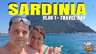 Sardinia Italy  Travel Vlog Part 1 [upl. by Tobe]