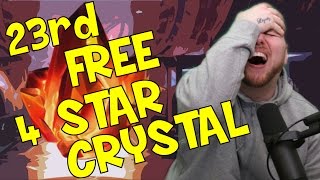 MARVEL Contest of Champions iOSAndroid 23rd FREE 4 STAR CRYSTAL [upl. by Guibert521]