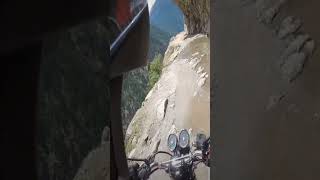 Cliffhanger road worlds most dangerous road Jammu kishtwar region road connect to Himachal pangi [upl. by Akahs]